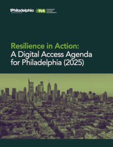 Front page of the Resilience in Action Digital Action report.